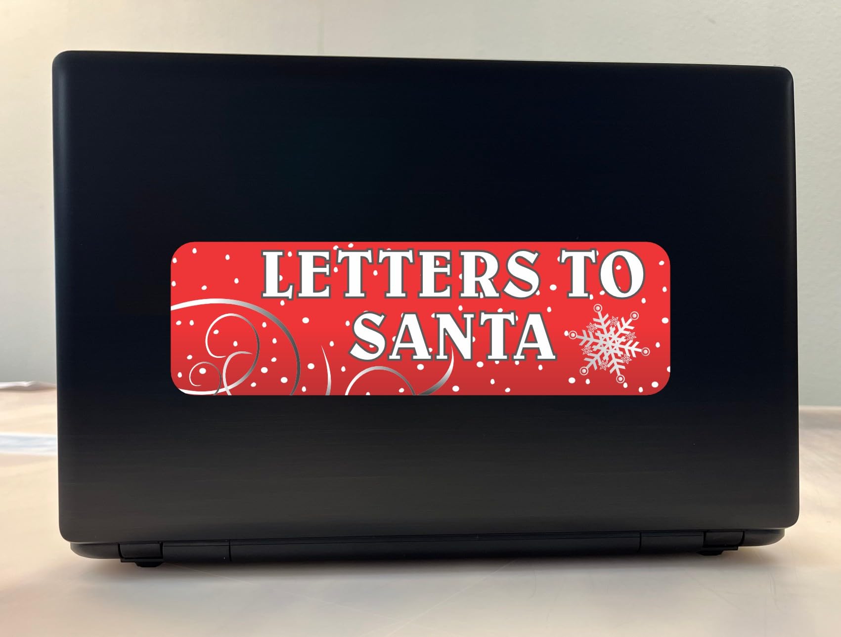 Amazon.com: StickerTalk Letters to Santa Vinyl Sticker, 10 inches